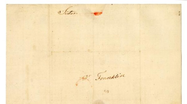 Jane Mecom letter