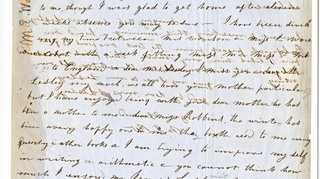 Letter from Mary Walker to Susan Lesley, undated