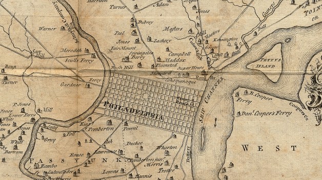 Map of Philadelphia
