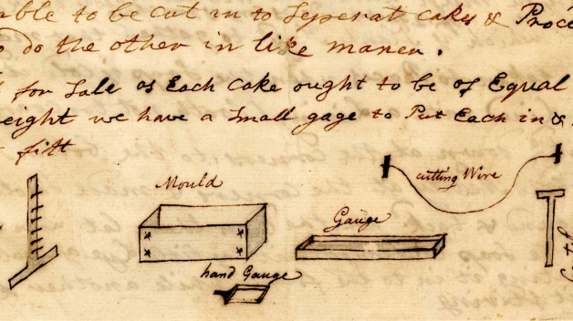 illustration of soap making process