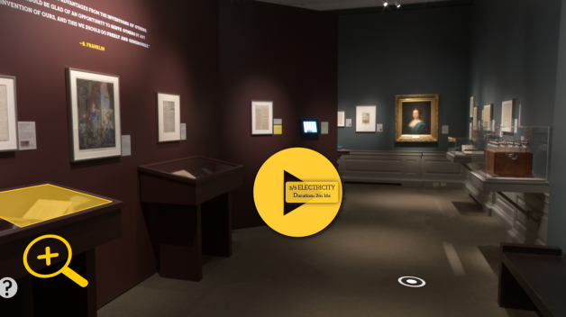 Screenshot of the virtual tour