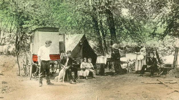 Gypsy encampment, Williamsport PA