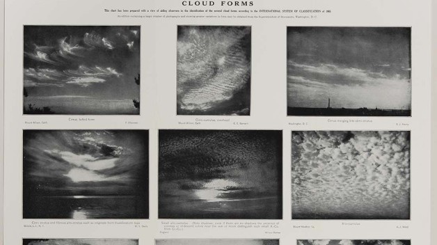 A chart of cloud forms by Willis R. Gregg