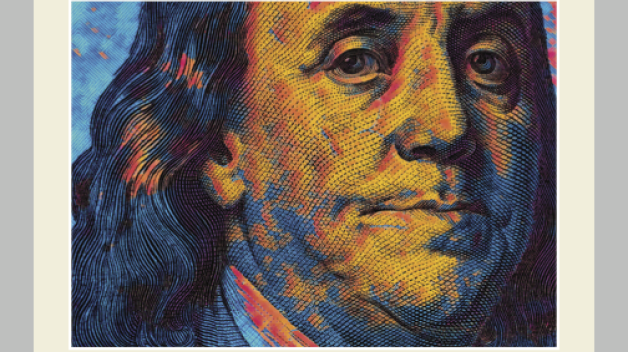 cover of APS press book Benjamin Franklin in American Thought and Culture