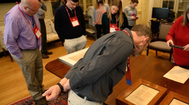National Council for the Social Studies viewing APS collection materials