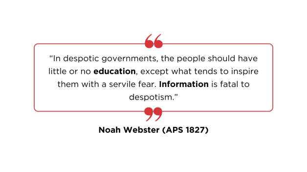 Noah Webster Quote