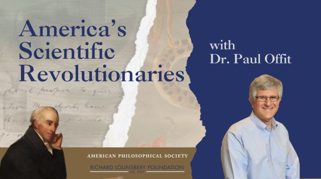 Paul Offit Image on American Scientific Revolutionaries Banner