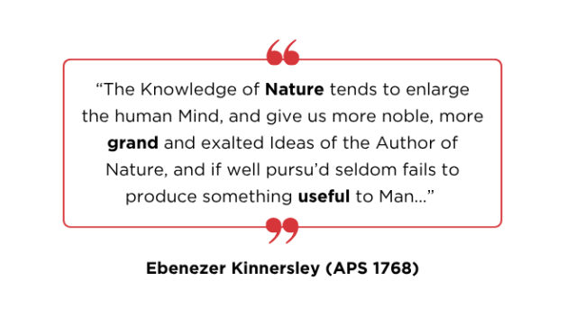 Ebenezer Kinnersley Quote