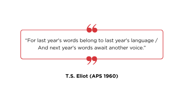 TS Eliot Quote