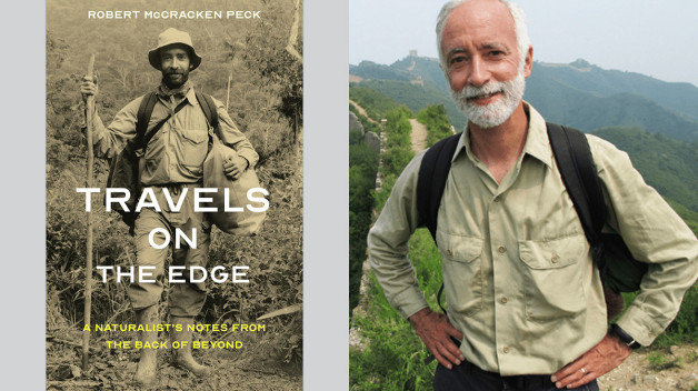 Bob Peck and his book, Travels on the Edge.