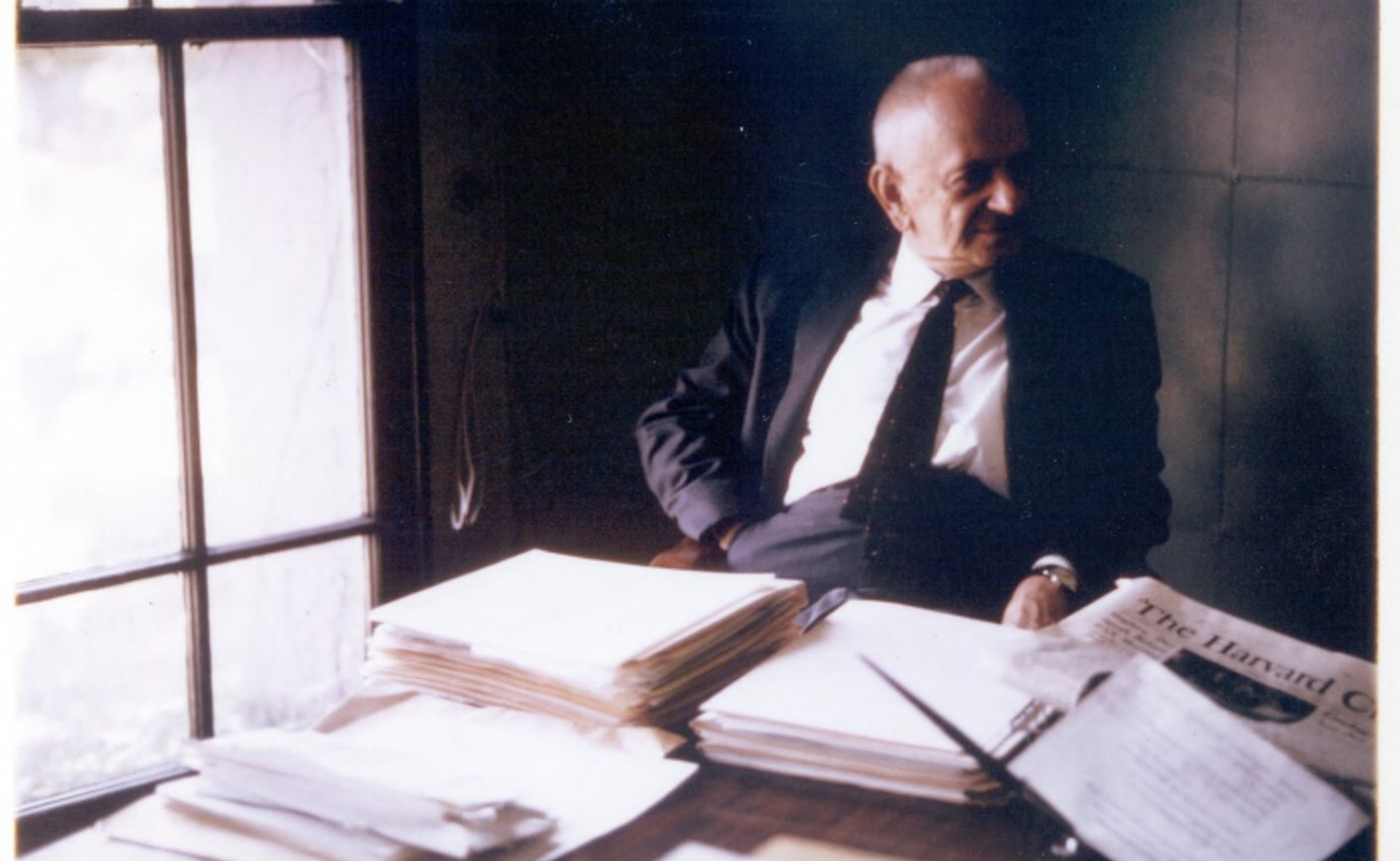 Dobzhansky at his desk