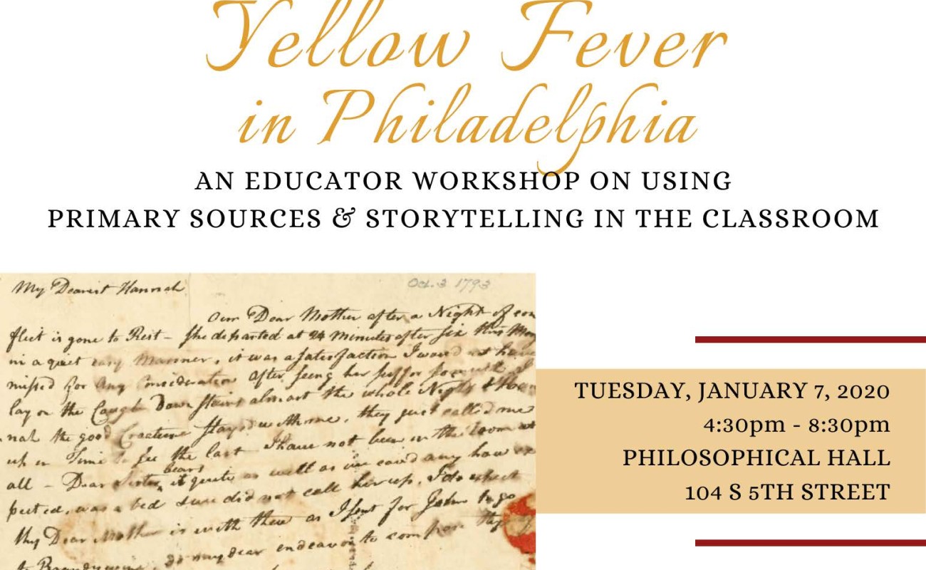 flyer with text about workshop