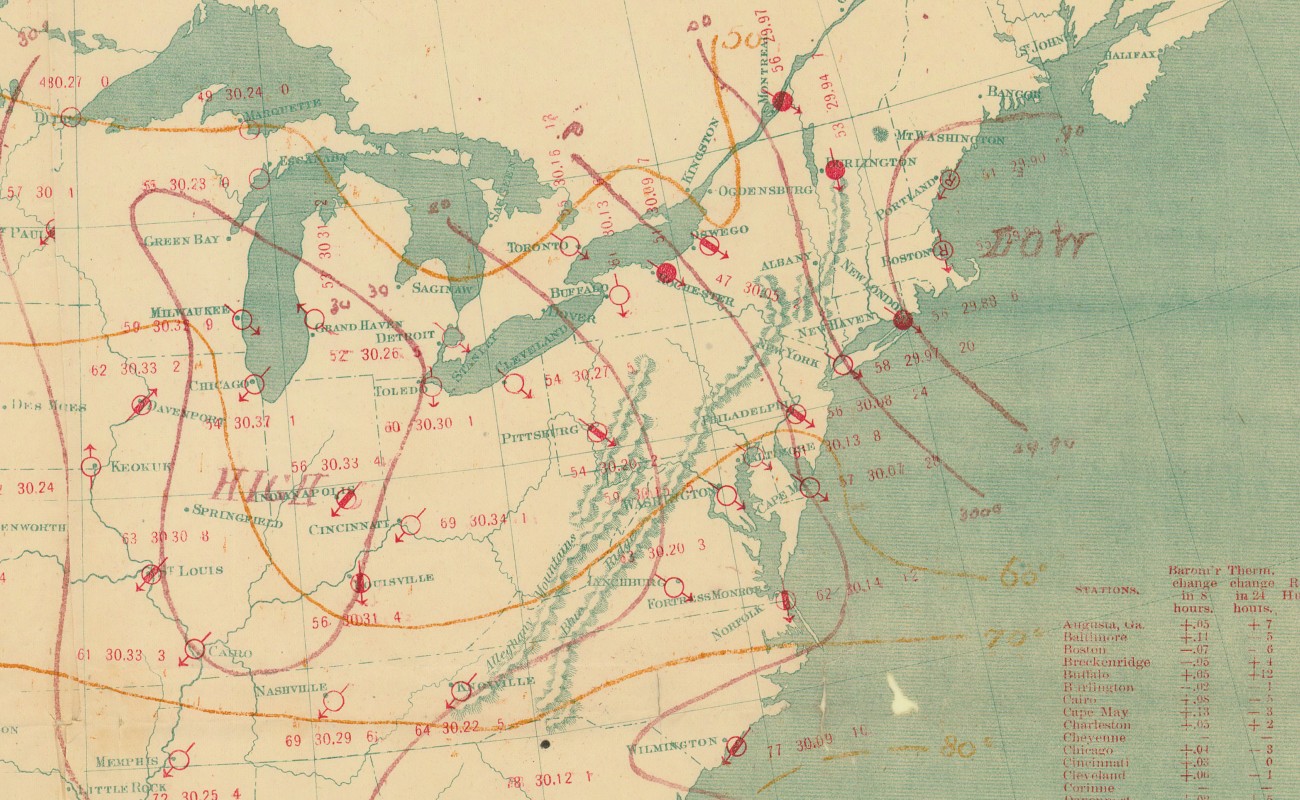 weather map of united states 