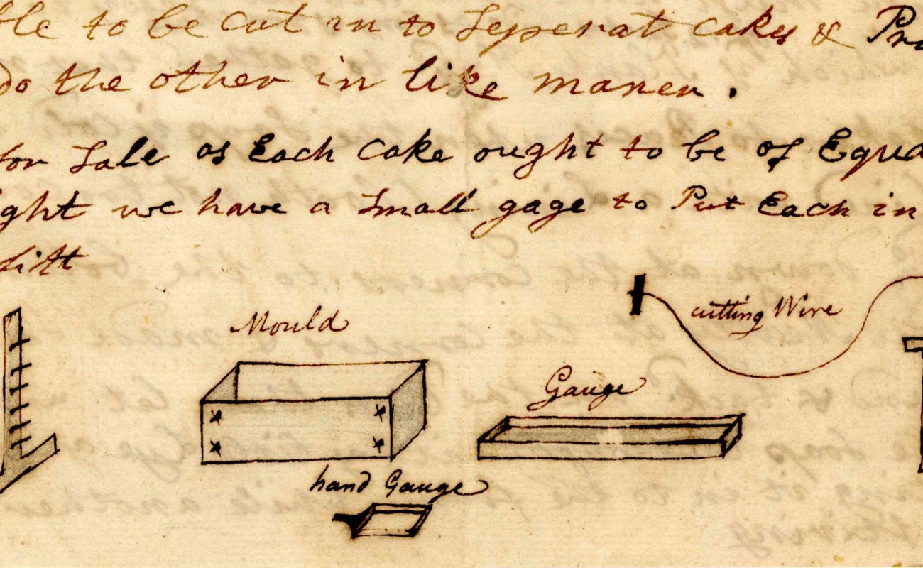 illustration of soap making process