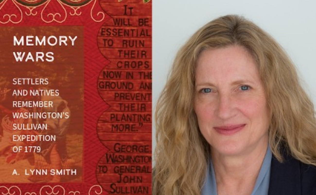 Memory Wars book cover and Andrea Smith Headshot