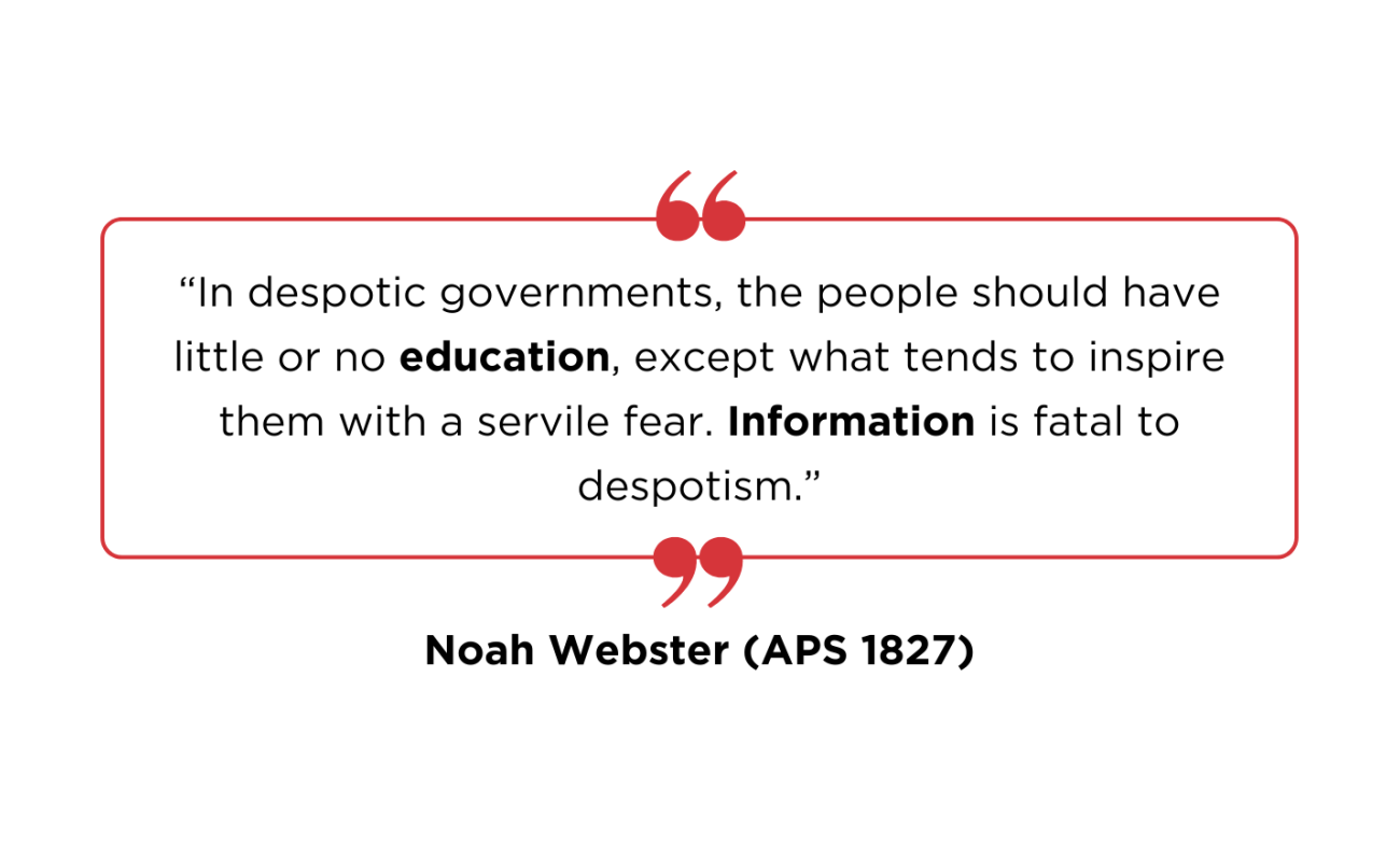 Noah Webster Quote