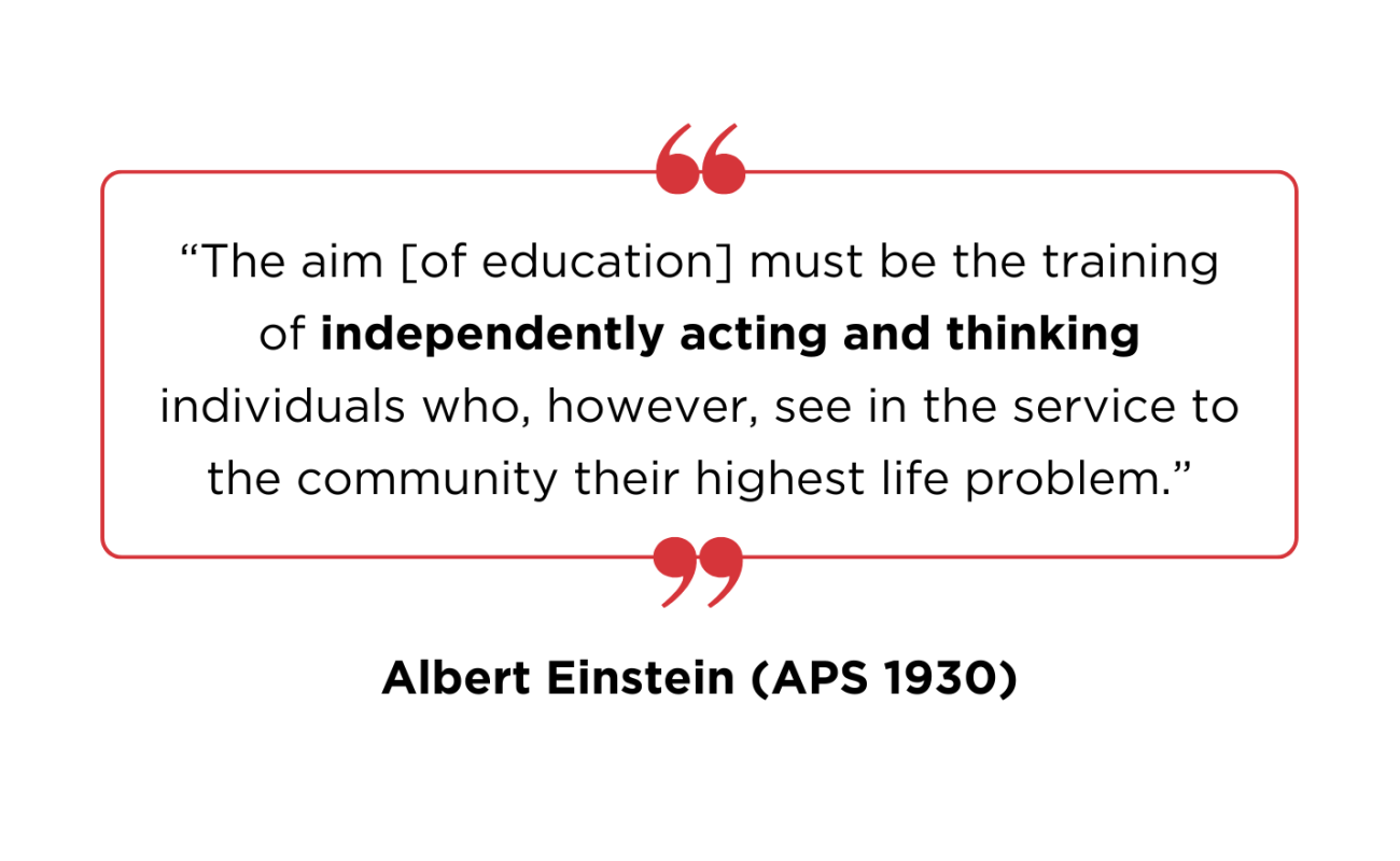 Albert Einstein Quote