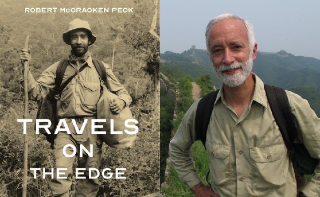 Bob Peck - Travels on the Edge Cover