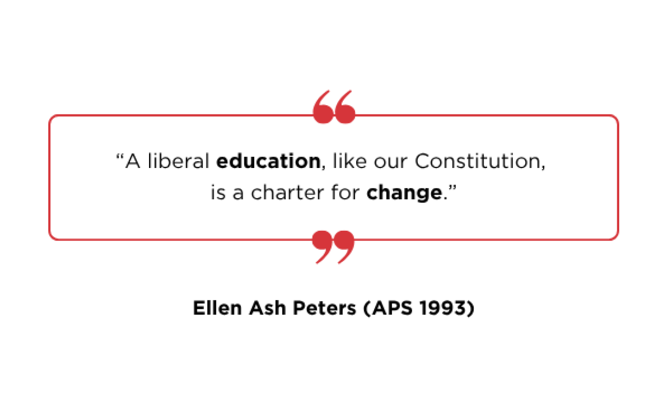 Ellen Ash Peters Quote
