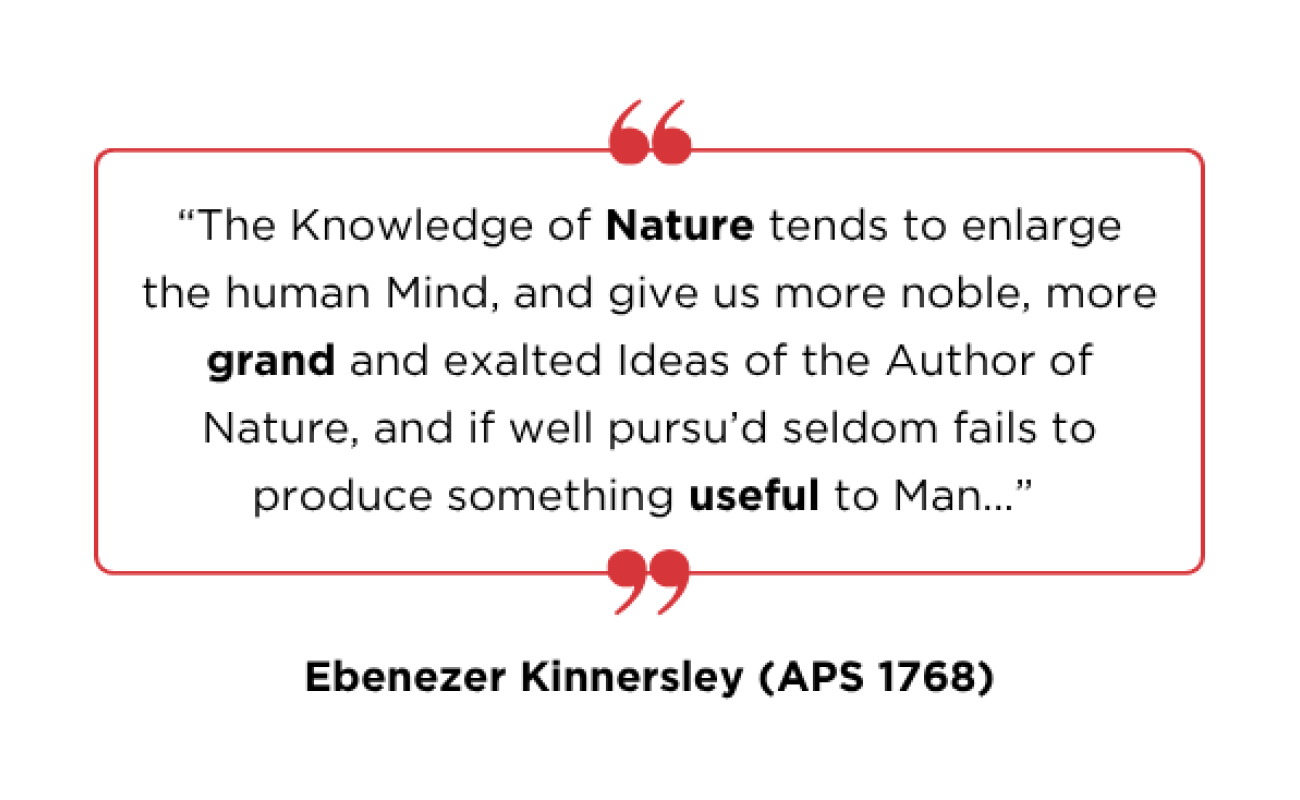 Ebenezer Kinnersley Quote