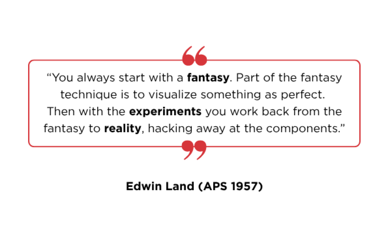 Edwin Land Quote