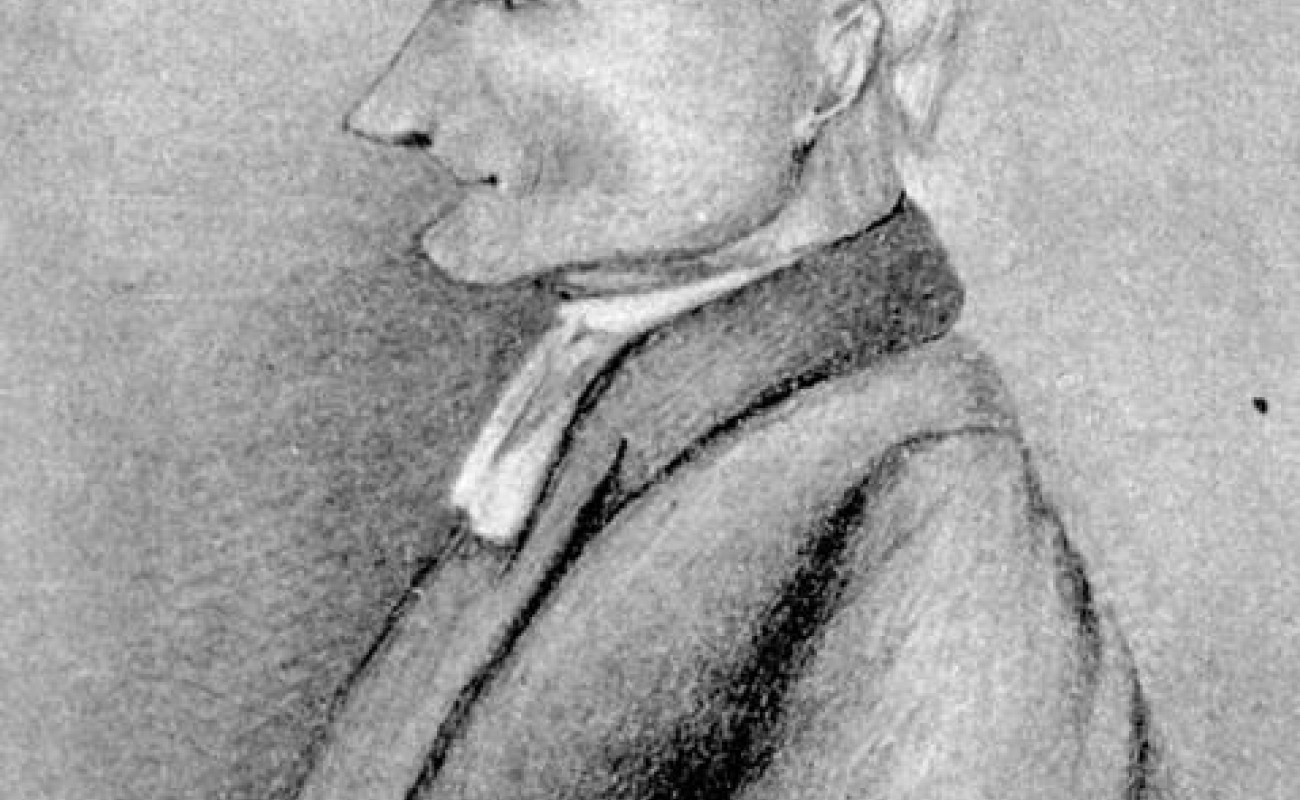 Drawing of Nicholas Collin