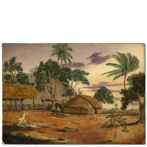 Sketch of Taunoa, Tahiti