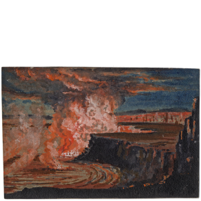 Mauna Loa (Volcano), Hawaii, Titian Ramsay Peale II (lived 1799-1885), 1840