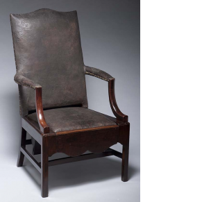 Benjamin Franklin's Library Armchair 1750-1755