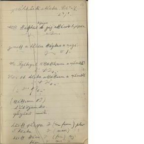 handwritten page from Boas's field notebook