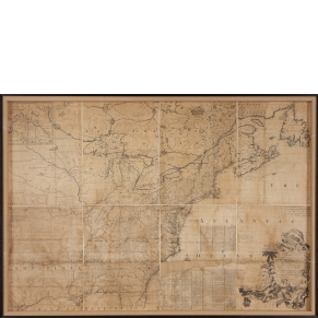 John Mitchell's map of the British and French dominions in North America