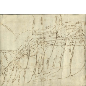 John Bartram's manuscript map