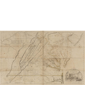 Jefferson-Fry Map of Virginia