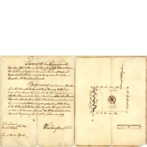 George Washington Survey for William Baker