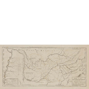 Printed Map of the Tennassee Government