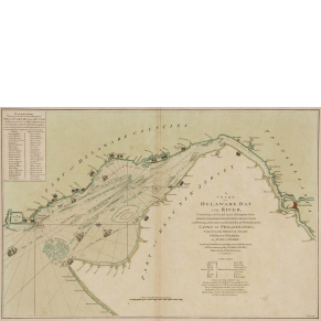 A Chart of the Delaware Bay and River