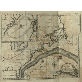 Franklin's Gulf Stream Map