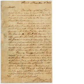 Washington’s Letter to His Brother
