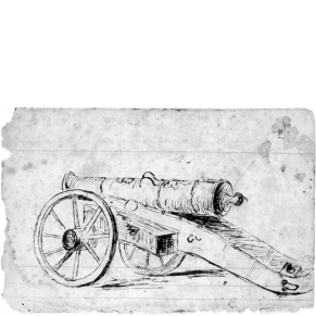 Sketch of a cannon