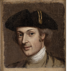 Self portrait of Charles Willson Peale