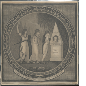 Washington funeral engraving