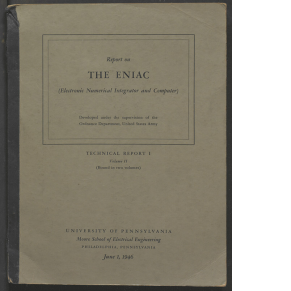 Report on the ENIAC