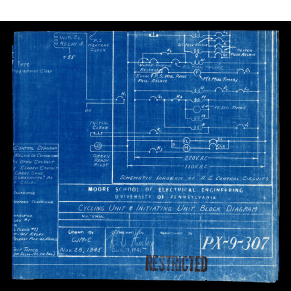 ENIAC blueprint