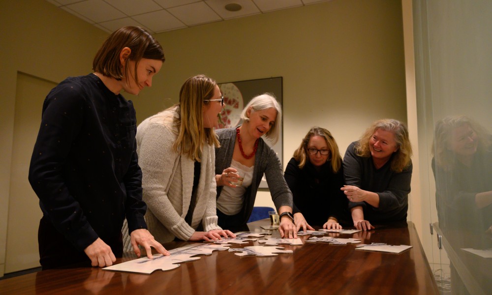 Educators at an event