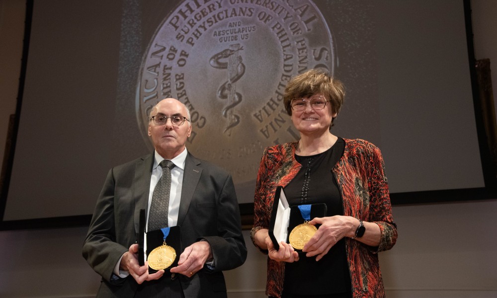 drew Weissman and Katalin Karikó 