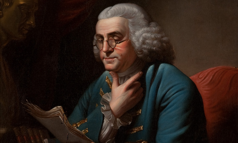 Portrait of Benjamin Franklin