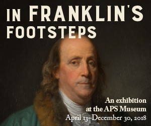 In Franklin's Footsteps Exhibition Logo