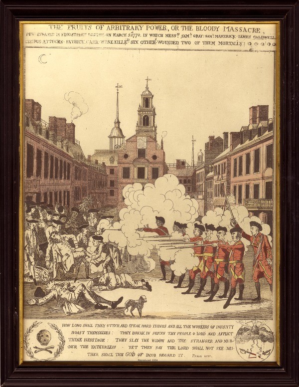 boston massacre illustration 