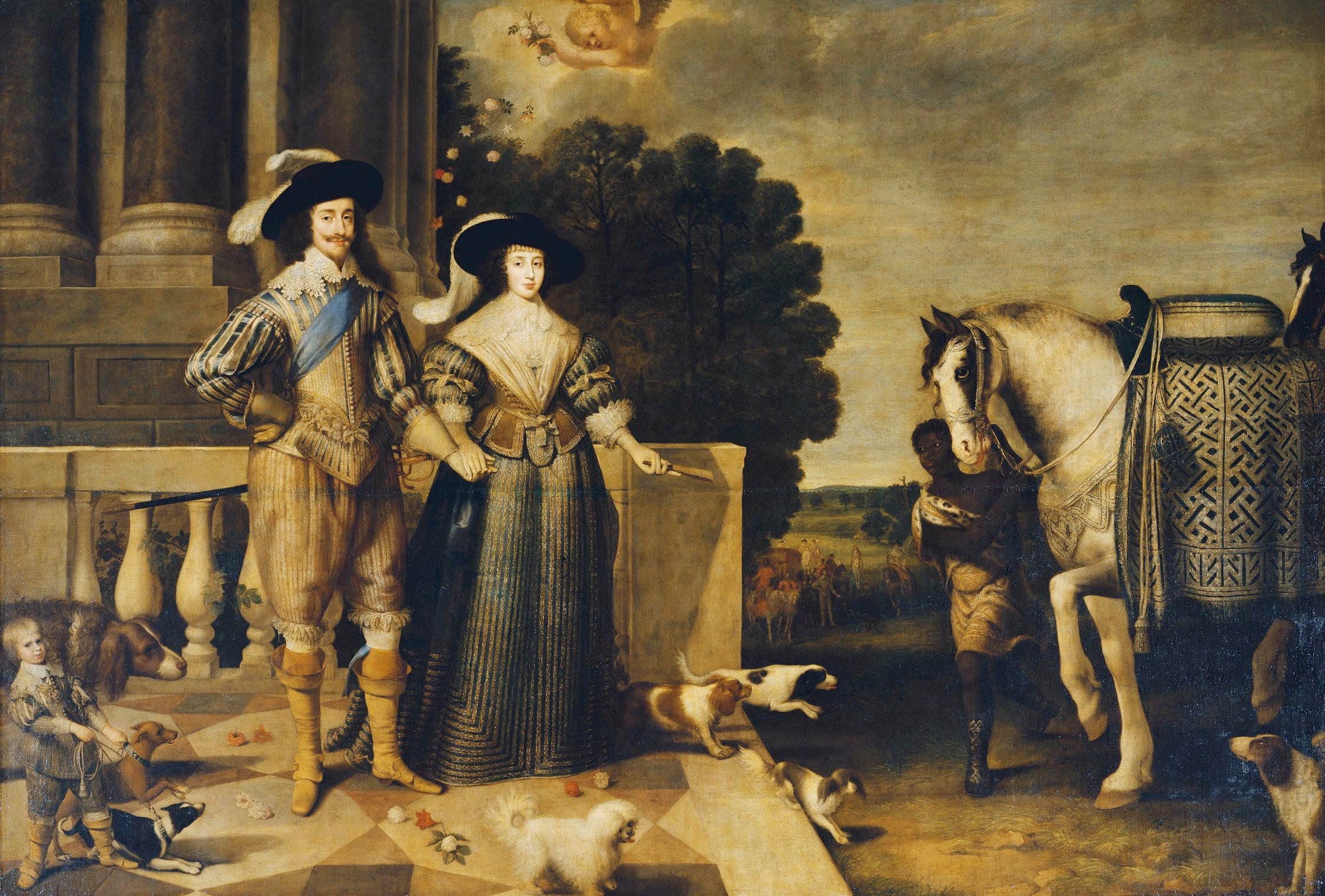 Charles I and Henrietta Maria