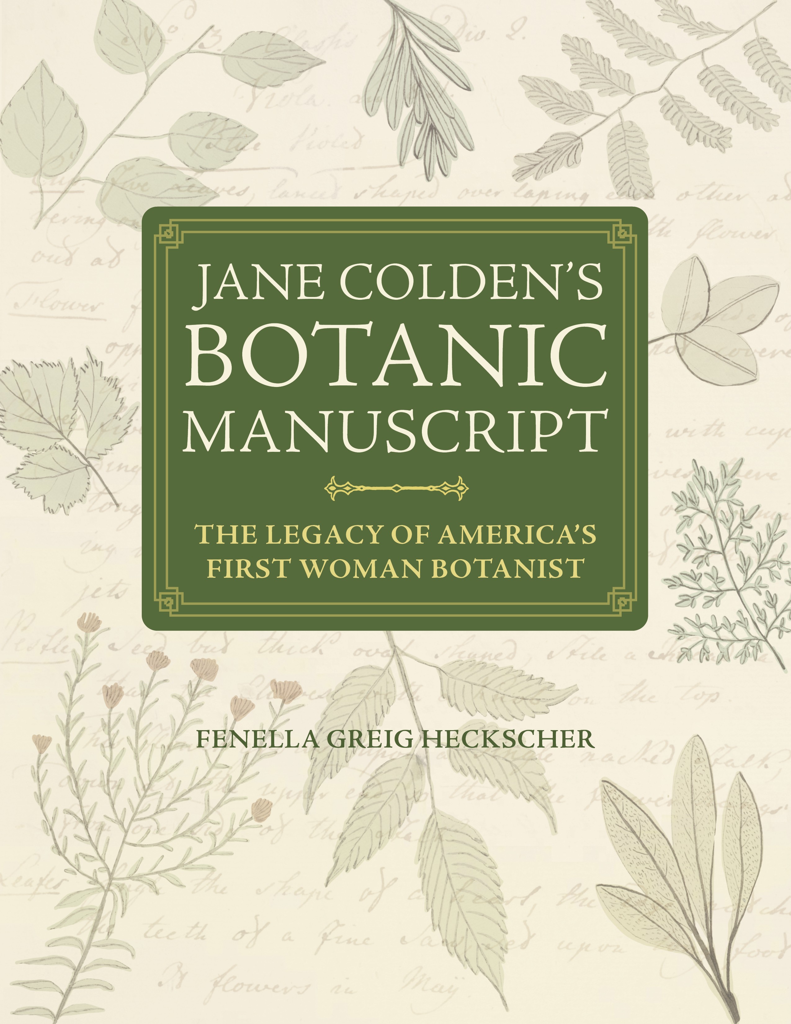cover of Jane Colden book
